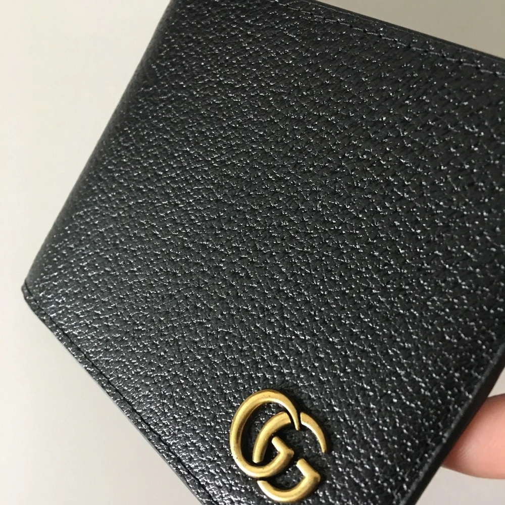 GG MARMONT BI-FOLD CARD CASE WALLET
